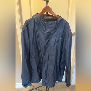 Cabela's Men's Navy Rain Jacket